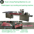 Lh-450 Triple-Row Disposable Coffee Cup Counting and Packaging Machine